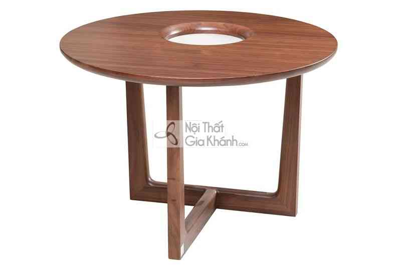 Bàn trà (Bàn Sofa) tròn gỗ tự nhiên phòng khách hiện đại 1911BT-3 Bàn trà (Bàn Sofa) tròn gỗ tự nhiên phòng khách hiện đại 1911BT-3 - 1911J 3 4