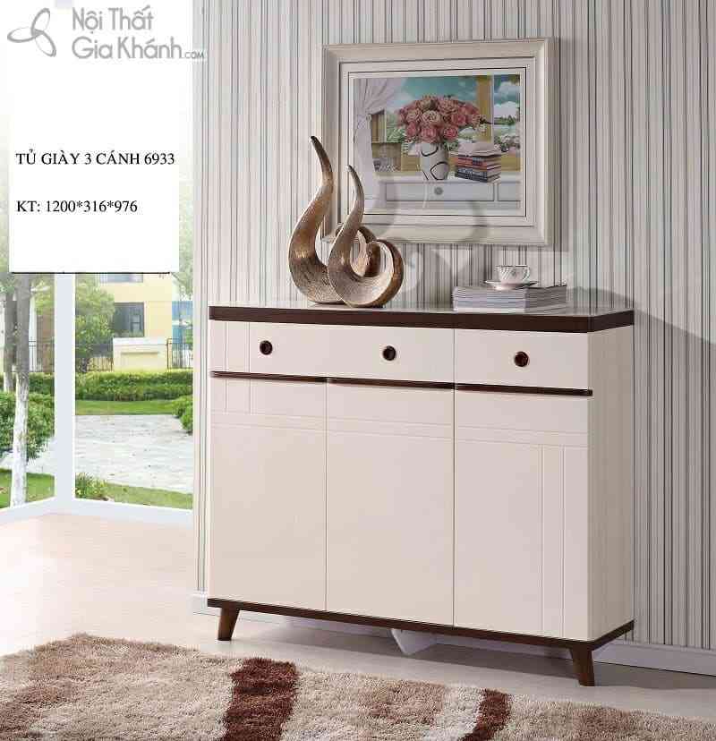 Tủ giày 3 cánh 6933 Tủ giày 3 cánh 6933 - tu giay 3 canh 6933