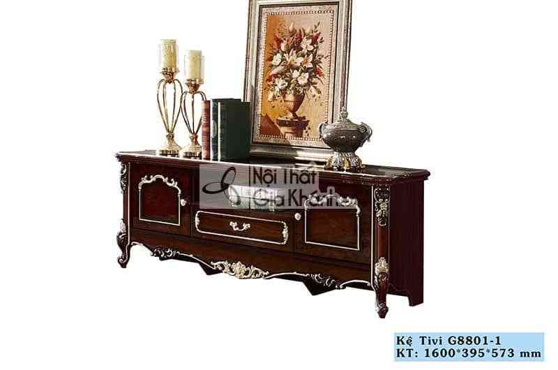 Kệ tivi đẹp nhập khẩu cho phòng khách KT8801GG-16