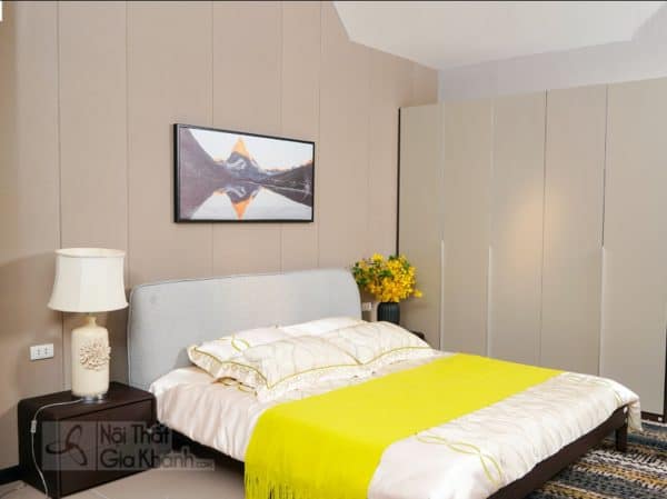 Thêm sự lựa chọn với những mẫu giường ngủ bọc nỉ và nệm đẹp