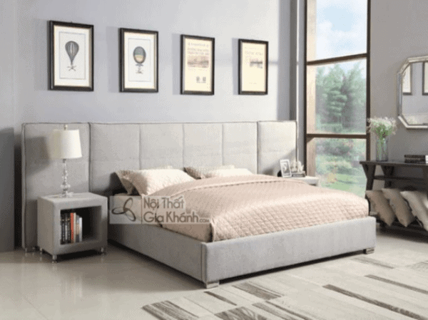 Thêm sự lựa chọn với những mẫu giường ngủ bọc nỉ và nệm đẹp