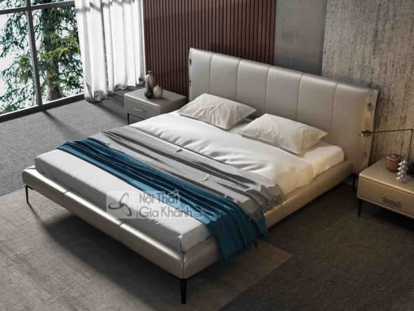 Thêm sự lựa chọn với những mẫu giường ngủ bọc nỉ và nệm đẹp