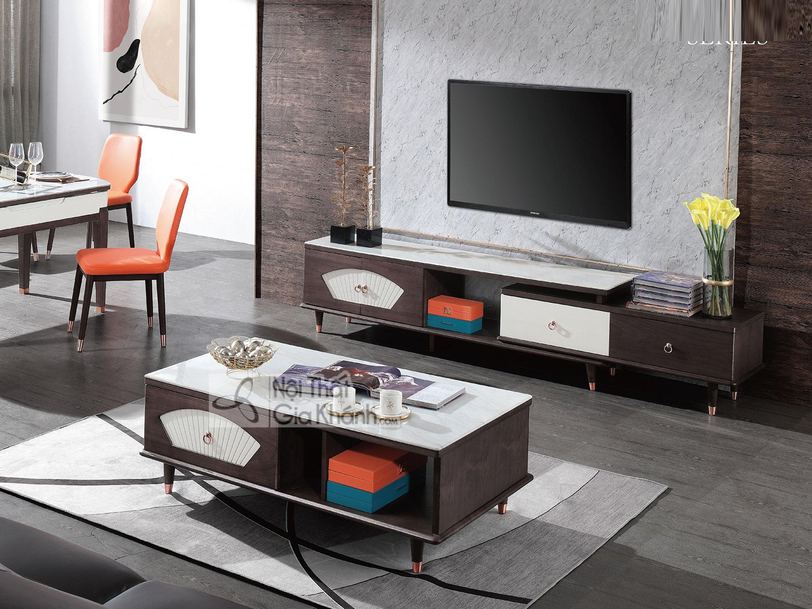 BỘ SOFA 2 BĂNG DA BÒ NHẬP KHẨU CAO CẤP SF919-2B