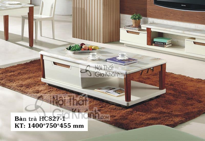 Bàn trà 1,4 m nhập khẩu của thương hiệu Modern Furniture