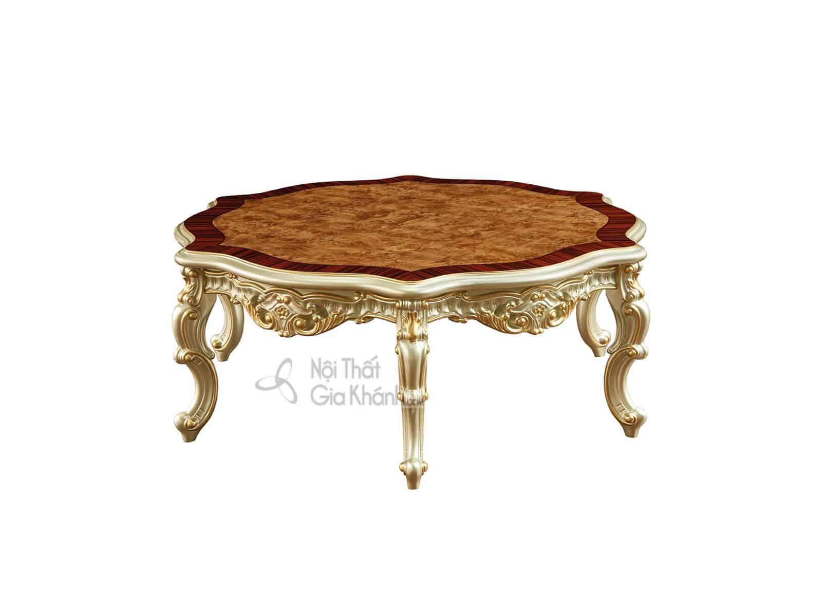 Bàn Trà (Bàn Sofa) Đẹp Gỗ Tân Cổ Điển BT8802AG-136 (Mẫu mới nhất)