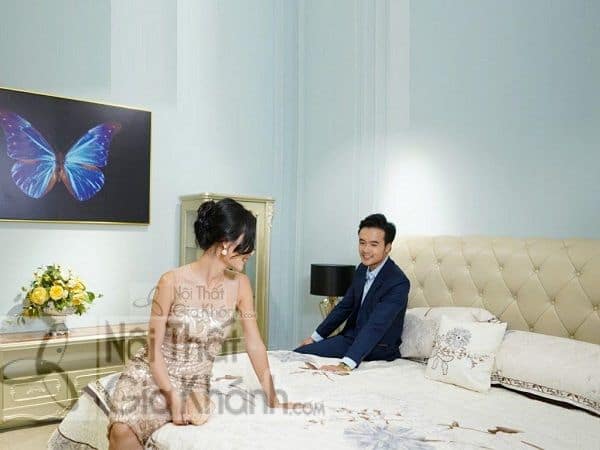 Giường Ngủ Đôi Tân Cổ Điển Cao Cấp Gỗ Sồi Tự Nhiên H8818Al Giường Ngủ Đôi Tân Cổ Điển Cao Cấp Gỗ Sồi Tự Nhiên H8818Al - mau giuong go tu nhien 1