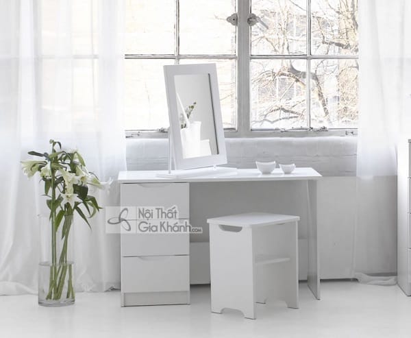 Bàn trang điểm gương rời Bàn trang điểm gương rời - ban trang diem guong roi 1