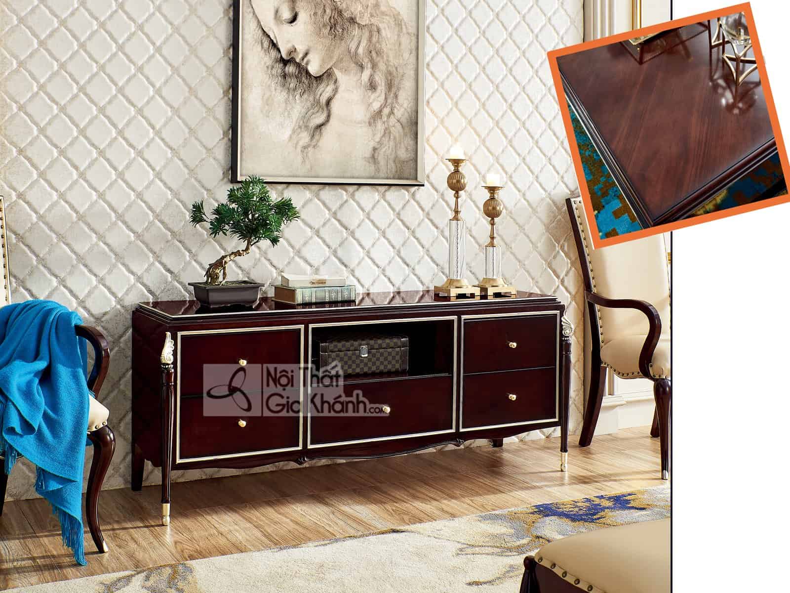 Kệ để tivi gỗ phong cách tân cổ điển KT301-16