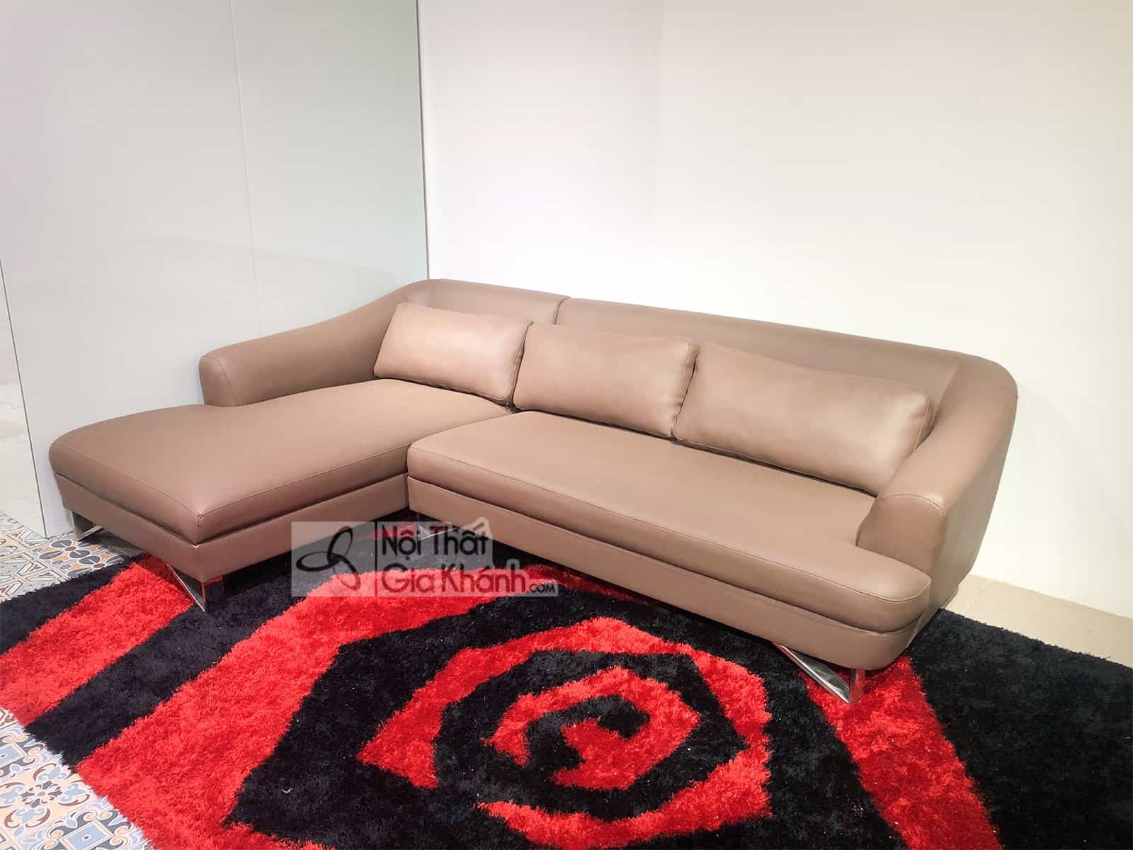 SOFA DA HIỆN ĐẠI 2 BĂNG GÓC PHẢI SP1607-2-I1
