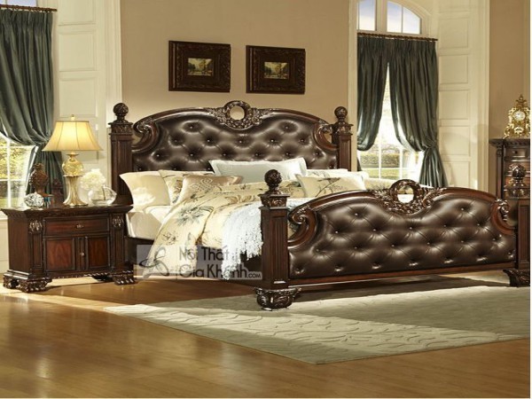 Giường ngủ tân cổ điển cao cấp
