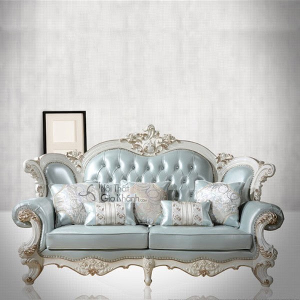 ghế sofa hoàng gia đẹp màu xanh ngọc