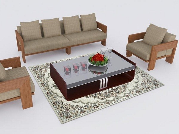 Thảm lót bàn sofa, bàn trà