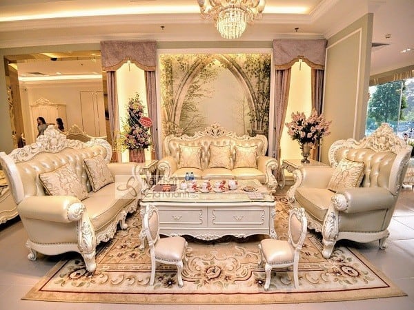 Sofa tân cổ điển Châu Âu