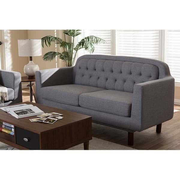 Bàn ghế sofa gỗ óc chó êm ái