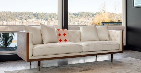 Sofa gỗ óc chó mẫu 1