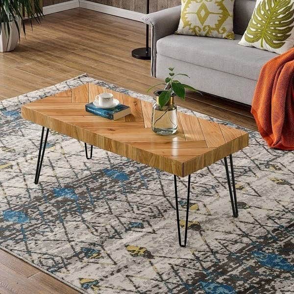 Những kiểu bàn trà sofa gỗ sồi đẹp hớp hồn không thể bỏ qua