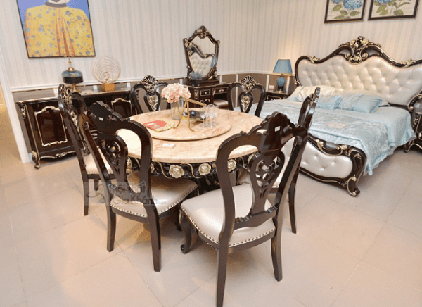 nội thất màu nâu nho đẹp