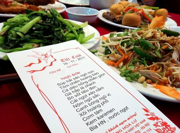Tham khảo các thực đơn tiệc cưới sang trọng mùa cưới 2018 – 2019 Tham khảo các thực đơn tiệc cưới sang trọng mùa cưới 2018 – 2019 - mam co 5