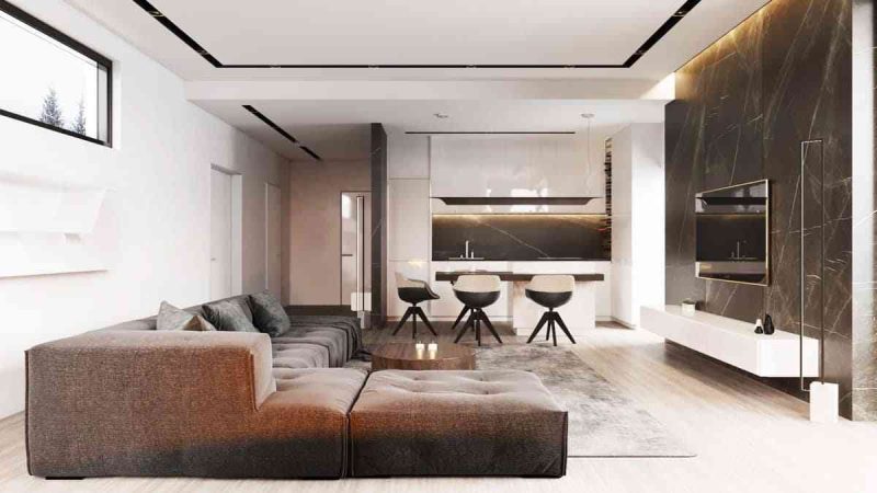Những mẫu sofa phong cách Bắc Âu hiện đại chất lừ Những mẫu sofa phong cách Bắc Âu hiện đại chất lừ - showroom noi that nhap khau Brown white decor 800x450