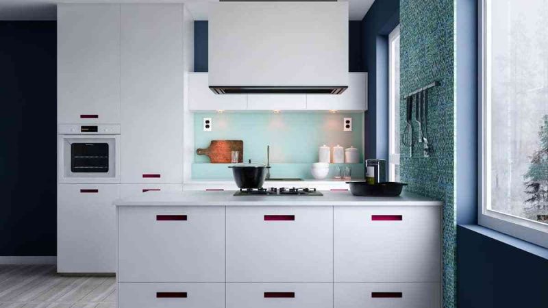 33 MẪU THIẾT KẾ NỘI THẤT PHÒNG BẾP 33 MẪU THIẾT KẾ NỘI THẤT PHÒNG BẾP - showroom noi that nhap khau Green and blue kitchen 800x450