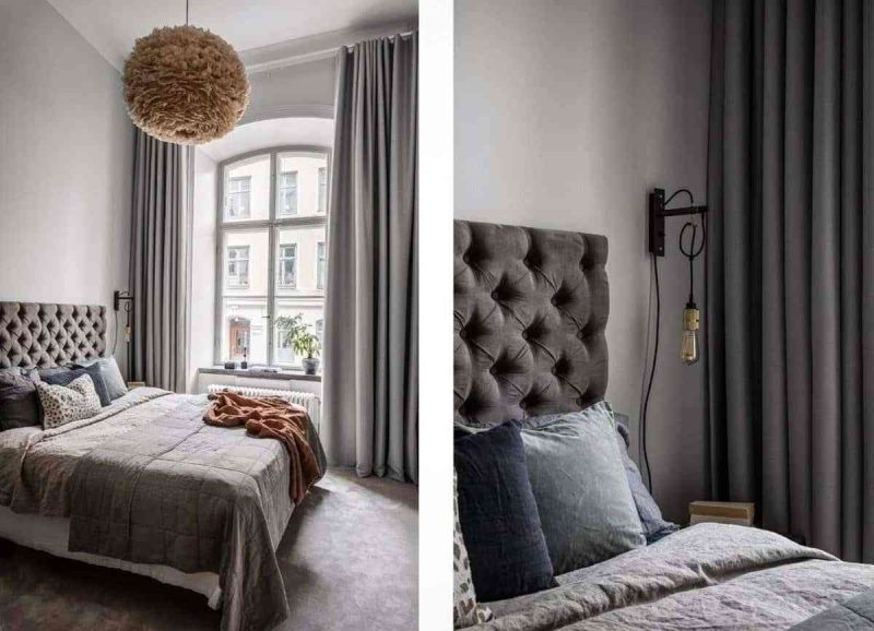 Thiết kế nội thất cổ điển tinh tế với gam màu xám Thiết kế nội thất cổ điển tinh tế với gam màu xám - showroom noi that nhap khau Industrial wall sconce 800x578