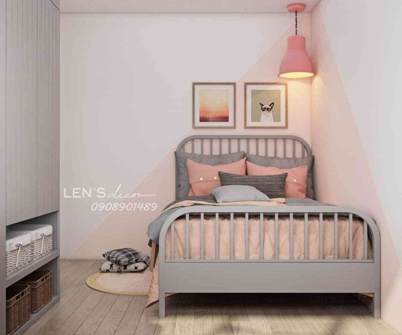 40 thiết kế nội thất trẻ em màu hồng 40 thiết kế nội thất trẻ em màu hồng - showroom noi that nhap khau Pink pendant light 800x667