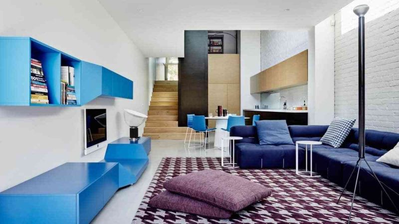 30 MẪU THIẾT KẾ PHÒNG KHÁCH ĐẸP 30 MẪU THIẾT KẾ PHÒNG KHÁCH ĐẸP - showroom noi that nhap khau Purple rug 800x449