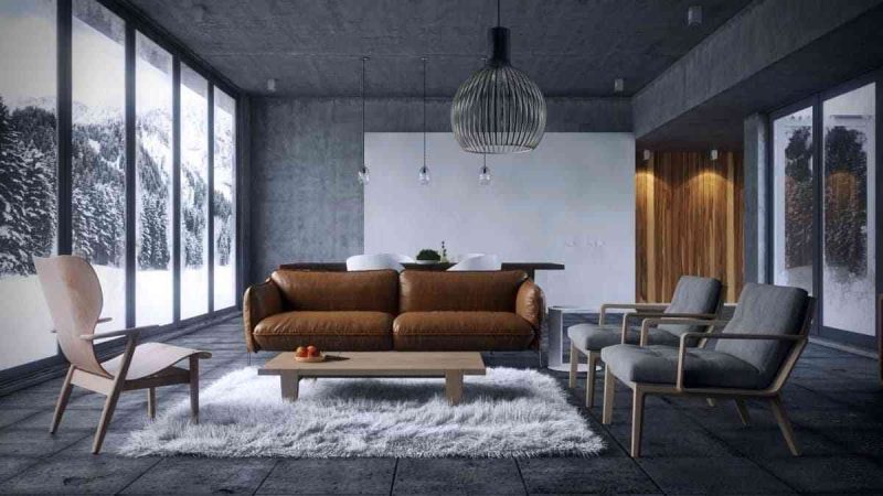 Những mẫu sofa phong cách Bắc Âu hiện đại chất lừ Những mẫu sofa phong cách Bắc Âu hiện đại chất lừ - showroom noi that nhap khau White rug 800x450