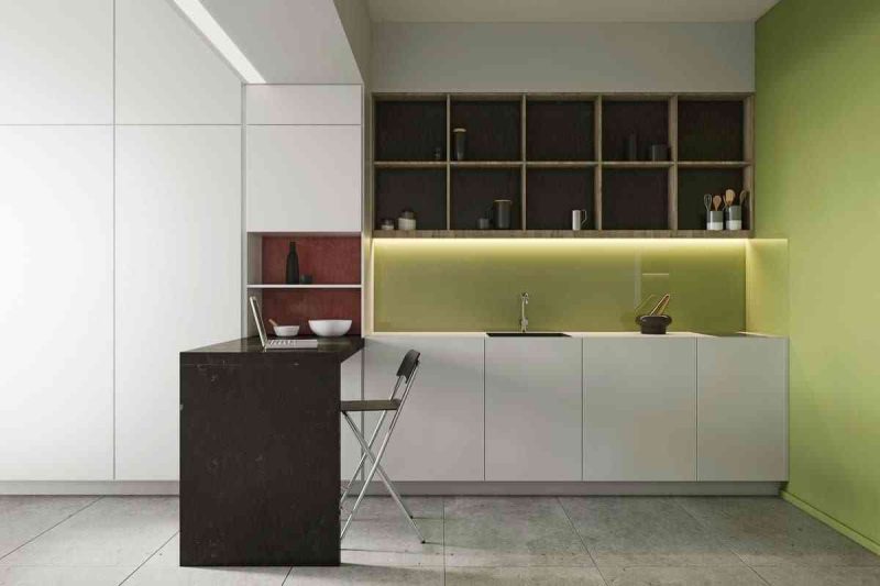 33 MẪU THIẾT KẾ NỘI THẤT PHÒNG BẾP 33 MẪU THIẾT KẾ NỘI THẤT PHÒNG BẾP - showroom noi that nhap khau green paint colors for kitchen 800x533