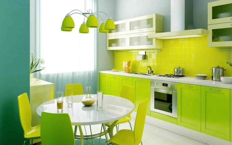 33 MẪU THIẾT KẾ NỘI THẤT PHÒNG BẾP 33 MẪU THIẾT KẾ NỘI THẤT PHÒNG BẾP - showroom noi that nhap khau kitchen green 800x500