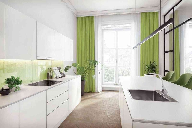 33 MẪU THIẾT KẾ NỘI THẤT PHÒNG BẾP 33 MẪU THIẾT KẾ NỘI THẤT PHÒNG BẾP - showroom noi that nhap khau linear suspension light 800x533