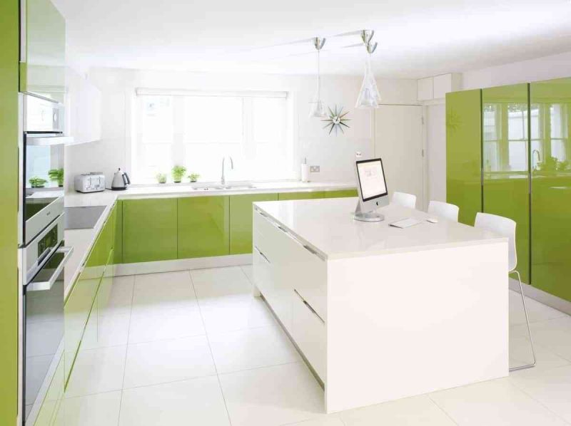 33 MẪU THIẾT KẾ NỘI THẤT PHÒNG BẾP 33 MẪU THIẾT KẾ NỘI THẤT PHÒNG BẾP - showroom noi that nhap khau mid century modern clock 800x598
