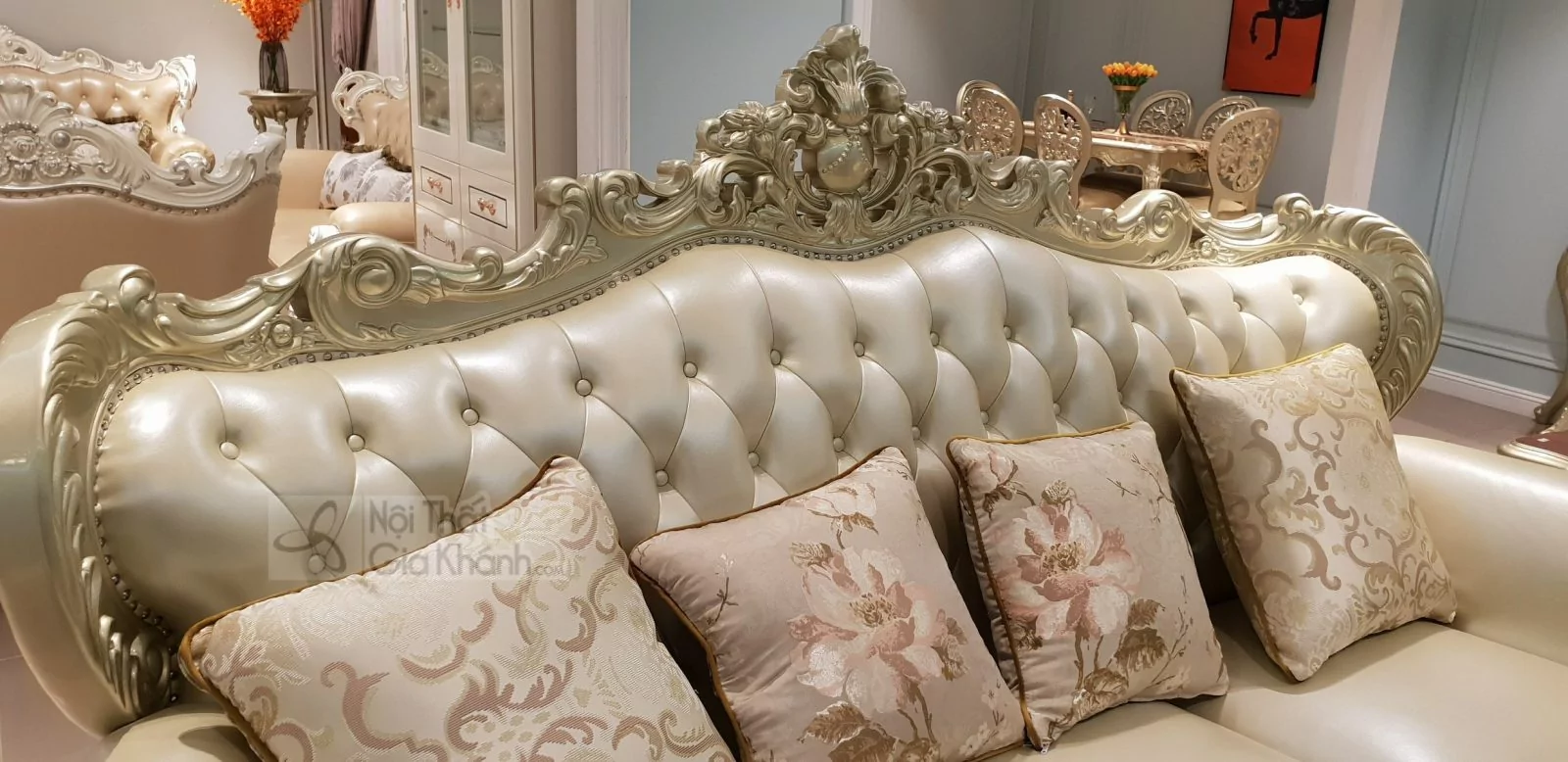BỘ SOFA DA PHÒNG KHÁCH TÂN CỔ ĐIỂN 3 BĂNG GK931SF BỘ SOFA DA PHÒNG KHÁCH TÂN CỔ ĐIỂN 3 BĂNG GK931SF - sofa GK931SF 6