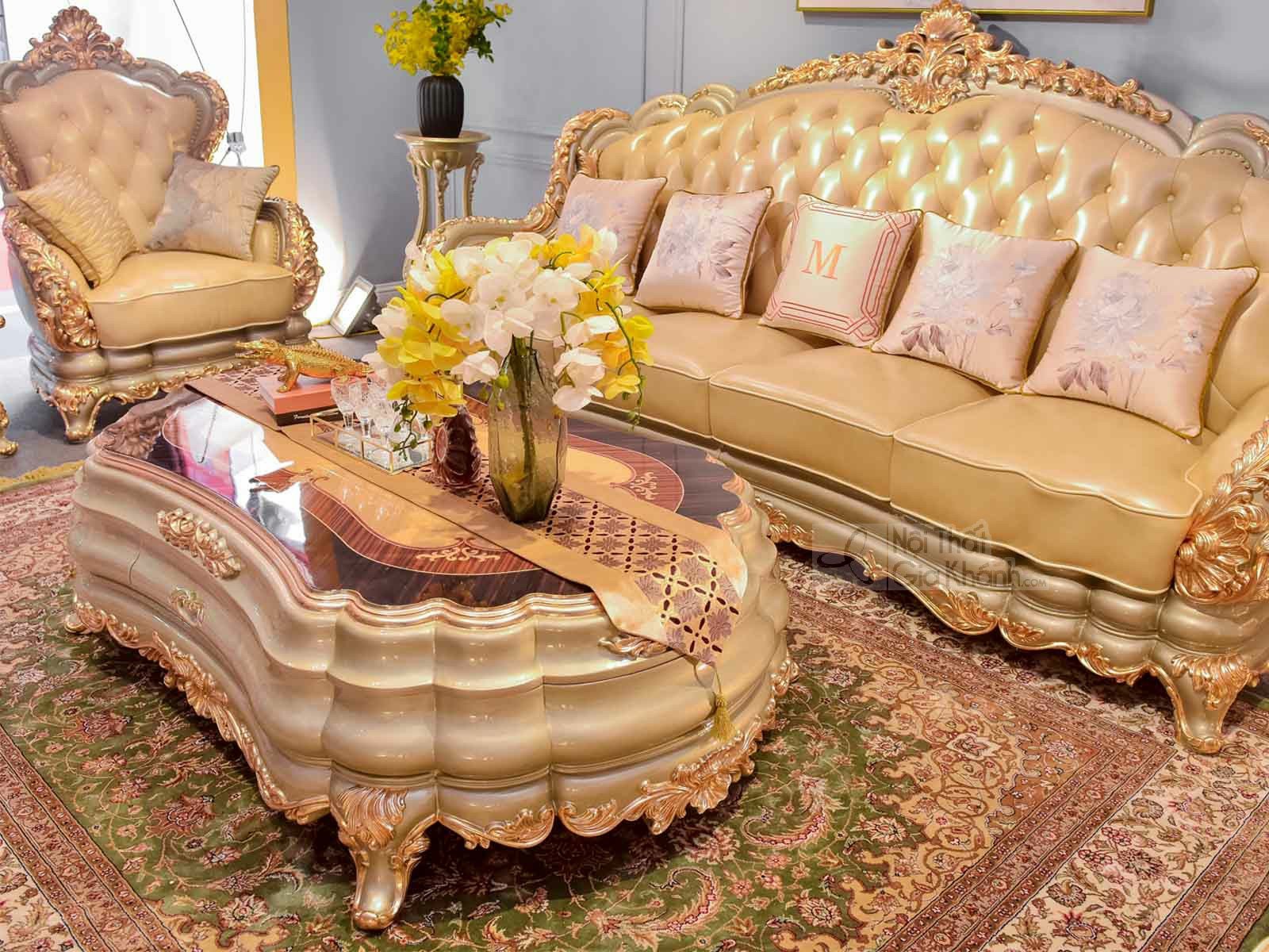 BỘ SOFA TÂN CỔ ĐIỂN ĐẮT GIÁ NHẤT VIỆT NAM - THE DIAMOND KING